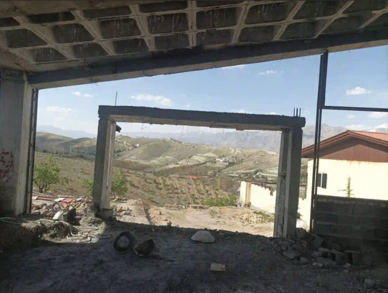 During construction