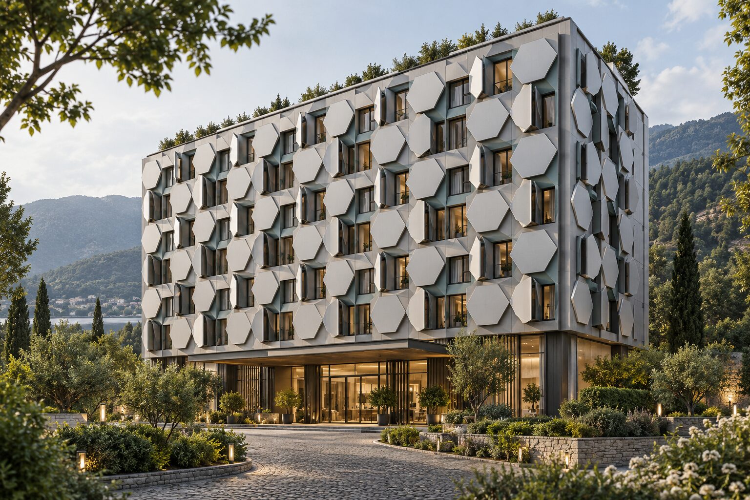 Kinetic Façade Research for Hotel Energy Performance and Guest Comfort